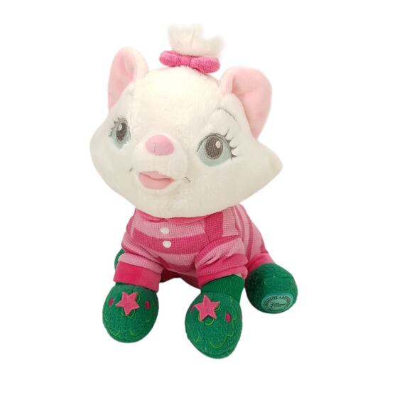 Disney Store Authentic The Aristocats Christmas Morning Marie Plush Stuffed Toy - Picture 1 of 12